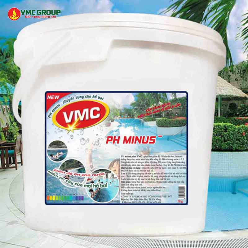 Hoa chat giam pH cho be boi VMC pH Minus xo 5kg