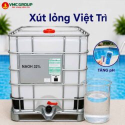 Xut long NaOH 32% Viet Tri Viet Nam