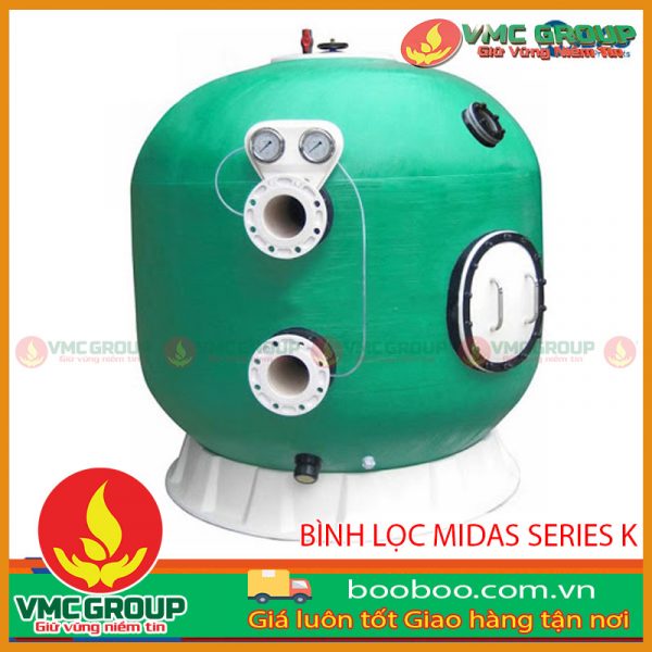 Bình lọc cát hồ bơi Midas công suất lớn