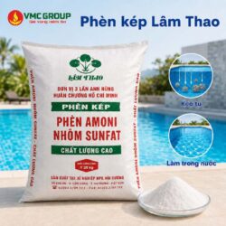 Phen kep Lam Thao bao 25kg - Phen kep Amoni Nhôm Sunfat