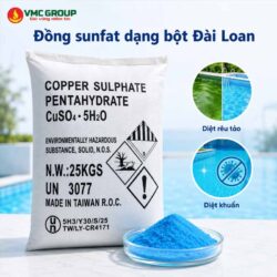 Đồng sunfat Đài Loan bột 25kg/bao - Copper Sulfate Pentahydrate