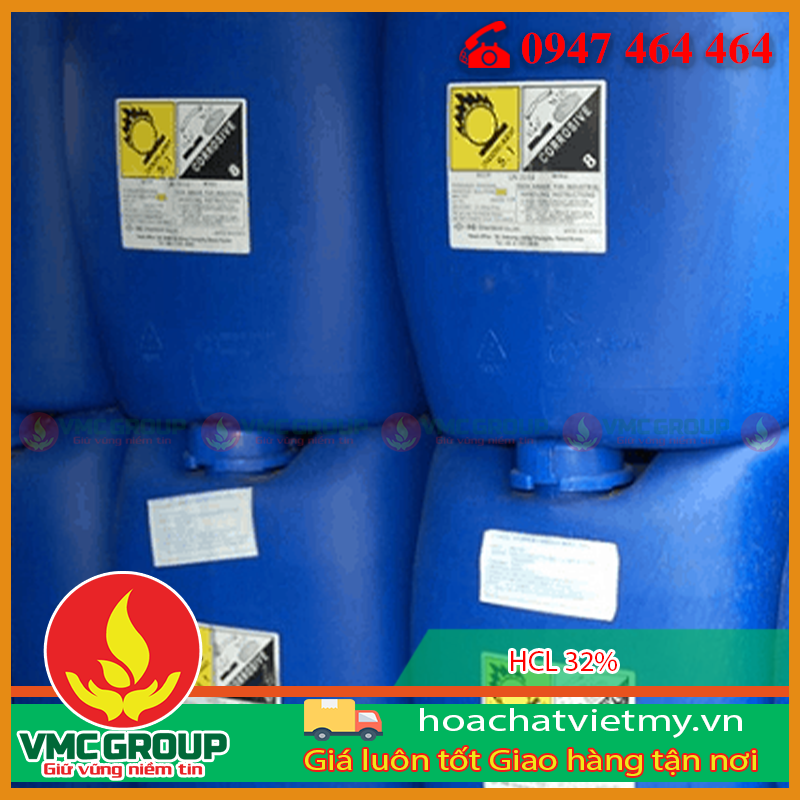 hcl duoc ung dung trong nhieu linh vuc