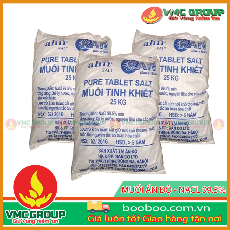 Muối hồ bơi- muối tinh khiết- Muối NaCl