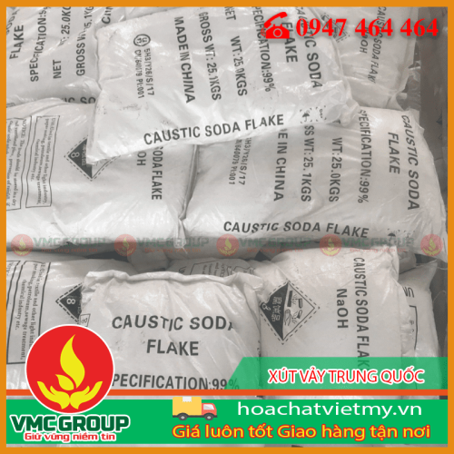 Giá xút vảy Trung Quốc mới nhất