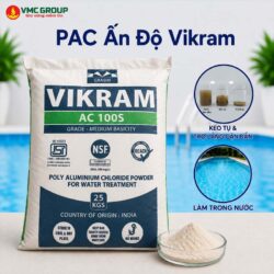 PAC Ấn Độ Vikram AC 100S 25kg/bao - Poly Aluminium Chloride