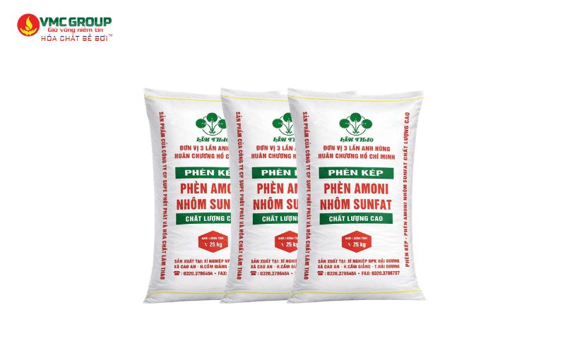 Phèn kép Lâm Thao trợ lắng nước bể bơi
