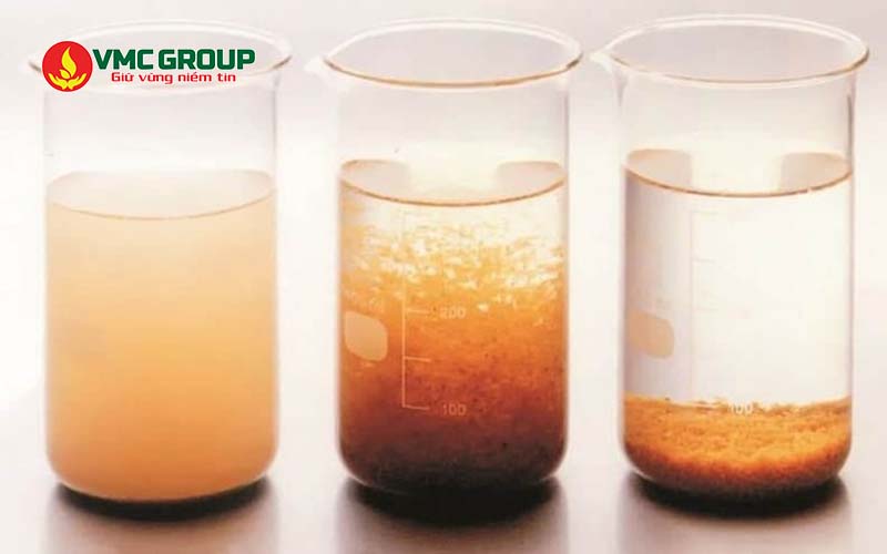 Phèn chua và PAC là chất keo tụ trong xử lý nước