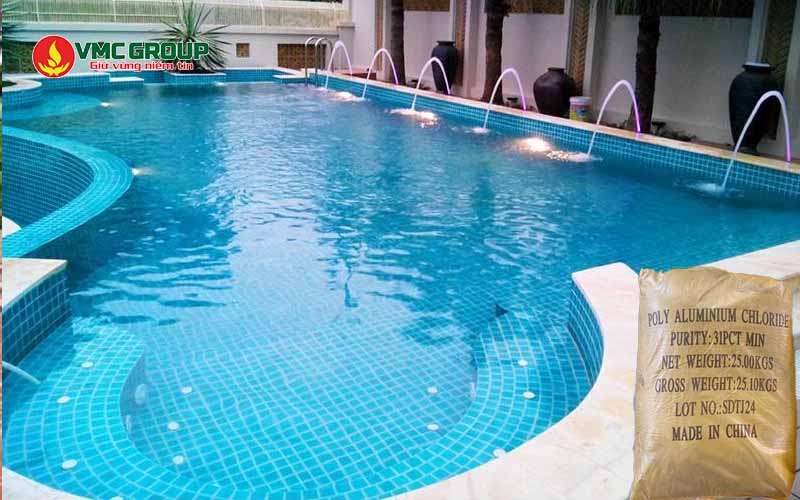Dùng PAC trợ lắng cho nước bể bơi Dùng PAC trợ lắng cho nước bể bơi