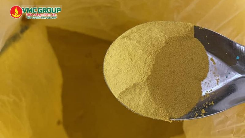 PAC vàng là hóa chất keo tụ, trợ lắng vô cơ cao phân tử PAC vàng là hóa chất keo tụ, trợ lắng vô cơ cao phân tử