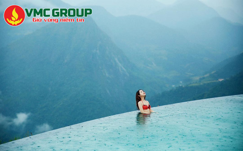 Bể bơi vô cực Sapa -Topas Ecolodge