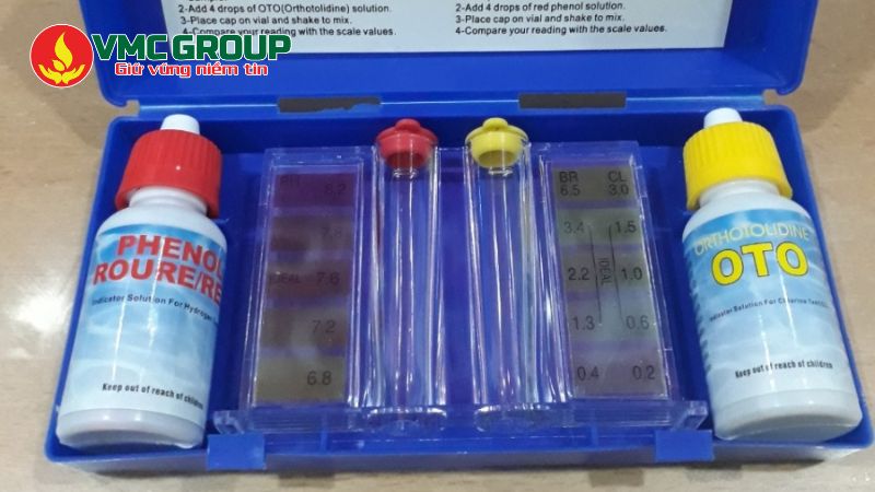 Bộ kit test đo nồng độ pH Bộ kit test đo nồng độ pH