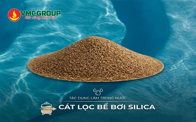Cát lọc bể bơi