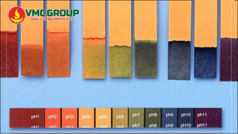 Dùng giấy quỳ tím xác định nồng độ pH Dùng giấy quỳ tím xác định nồng độ pH