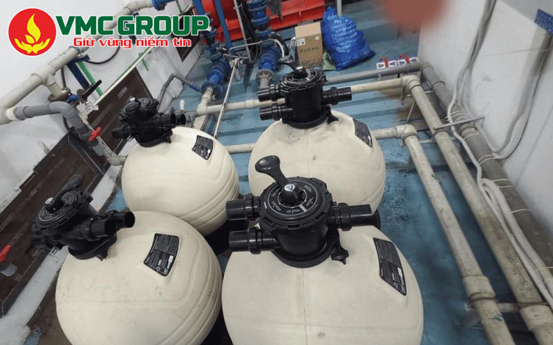 Hồ bơi chung cư cần có hệ thống lọc nước và xử lý nước
