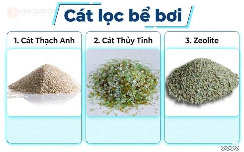 Mua cát lọc bể bơi tại Việt Mỹ chất lượng