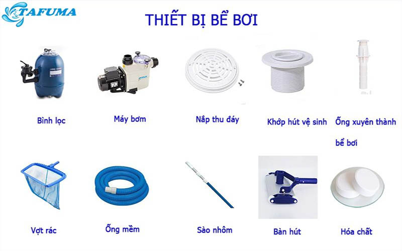Thiết bị bể bơi Tafuma