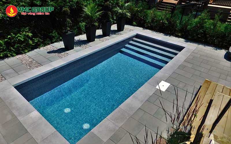 Thiết kế hồ bơi hình chữ nhật tiết kiệm chi phí