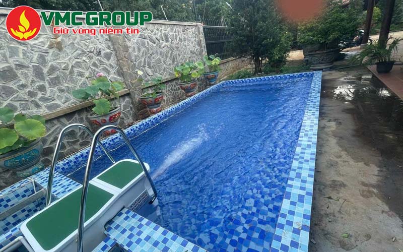 Vị trí xây dựng bể bơi gia đình