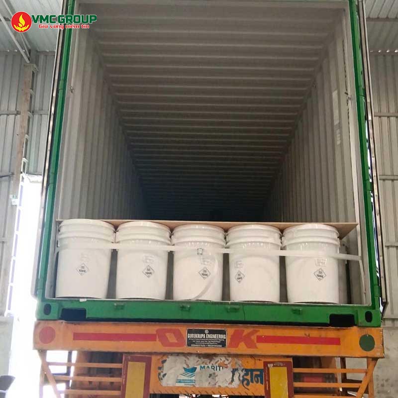 Chlorine Aquagreen an do 70% thung 45kg