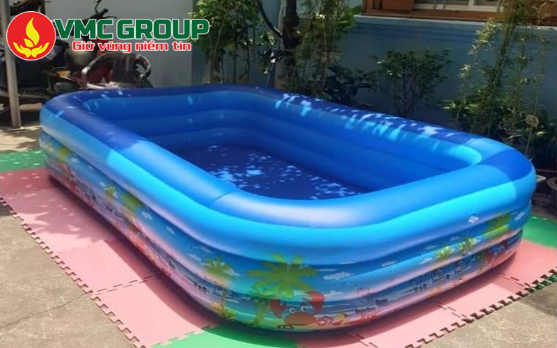 Cách hạn chế tình trạng bể bơi phao bị thủng
