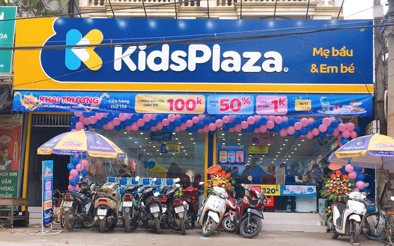 Hệ thống cửa hàng Kids Plaza