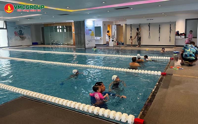 Chọn máy cấp nhiệt theo thể tích bể bơi