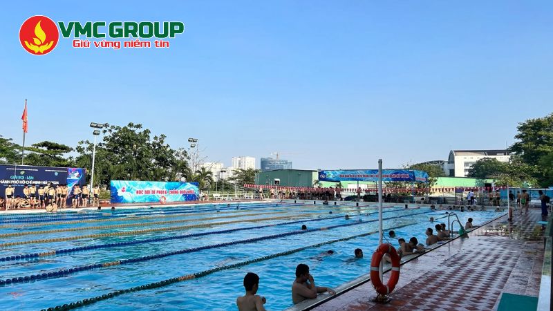 Hồ bơi Phú Thọ sở hữu hệ thống 3 bể bơi ngoài trời Hồ bơi Phú Thọ sở hữu hệ thống 3 bể bơi ngoài trời