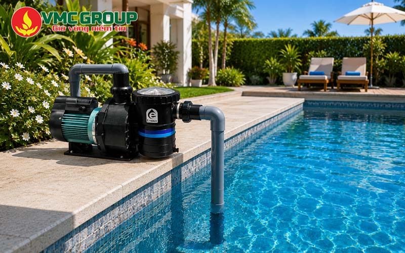 Máy bơm 1Hp dùng trong hồ bơi