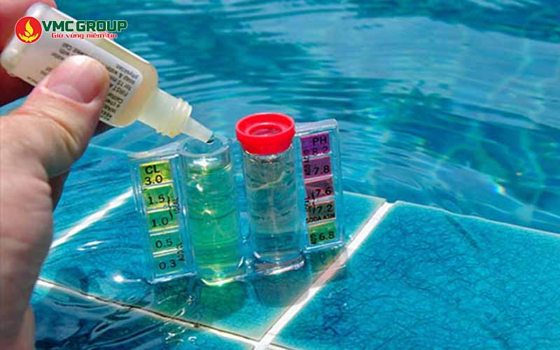 Điều chỉnh pH nước bể bơi