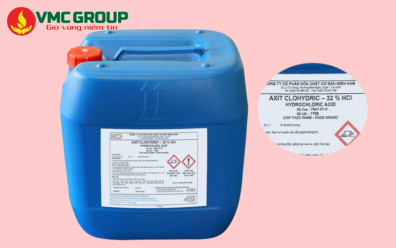 HCl thực phẩm (Food Grade)