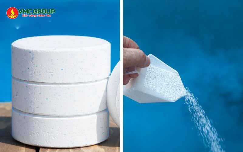 Nồng độ clo trong bể bơi không đủ