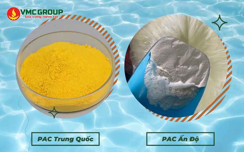 Phân biệt màu sắc PAC Ấn Độ và Trung Quốc